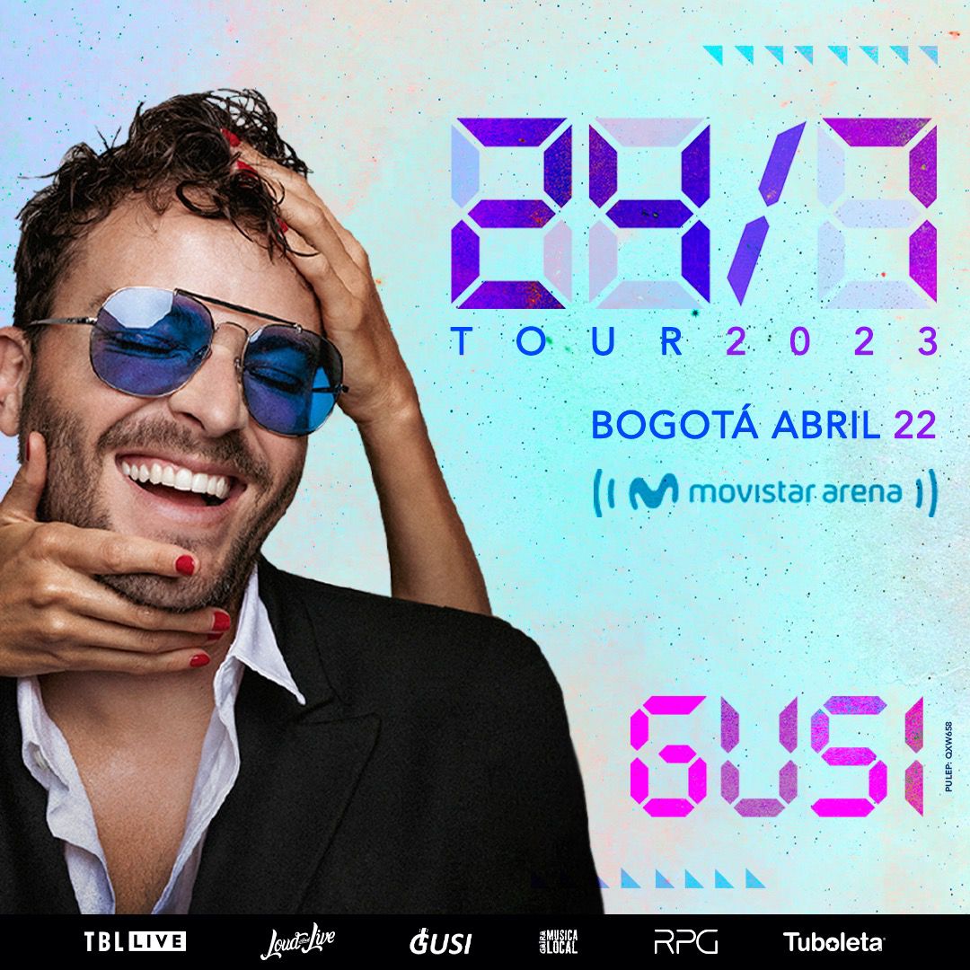 GUSI ANUNCIA SU PRIMER CONCIERTO EN EL MOVISTAR ARENA